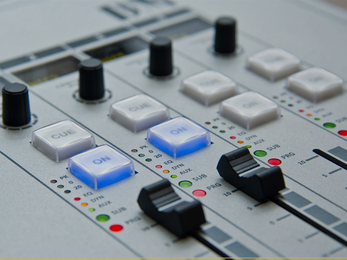 Studio en muziekbeleving van Platinum Radio