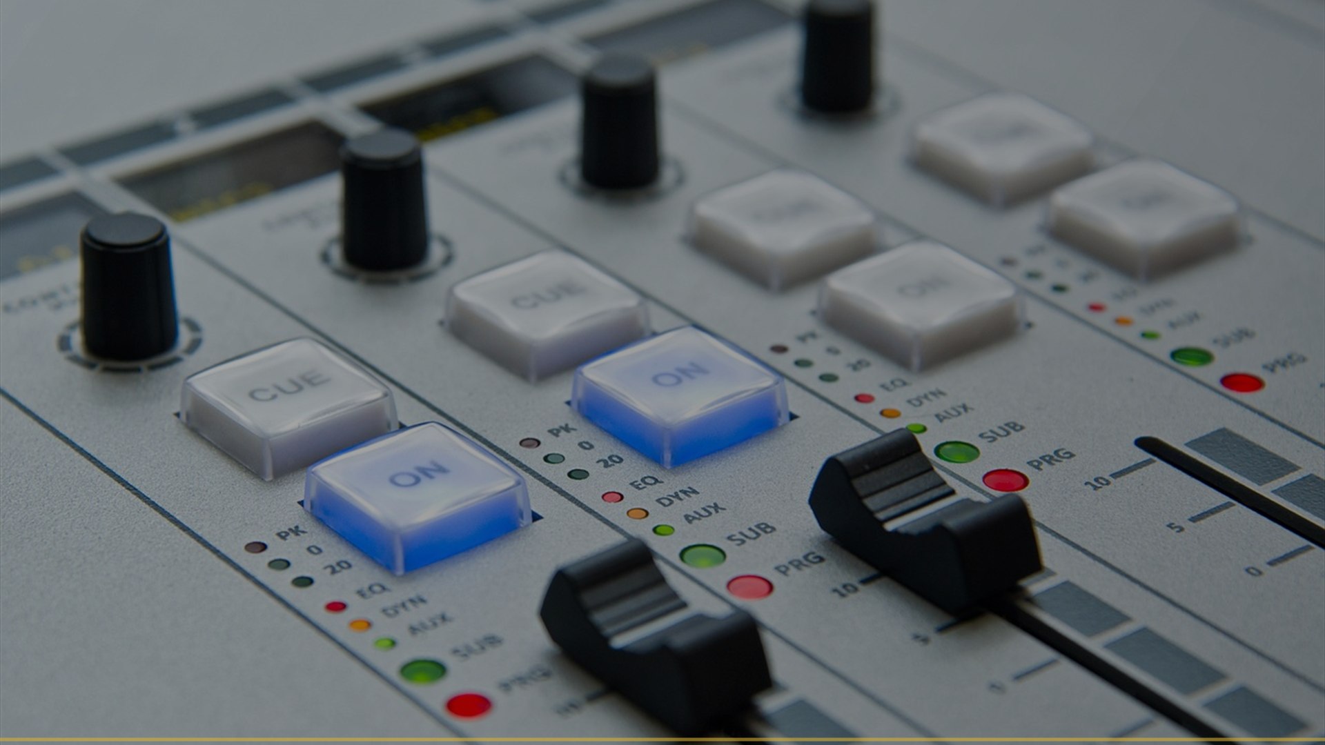 Platinum Radio studio achtergrond